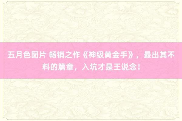 五月色图片 畅销之作《神级黄金手》，最出其不料的篇章，入坑才是王说念！