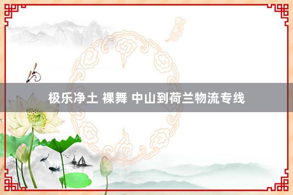 极乐净土 裸舞 中山到荷兰物流专线